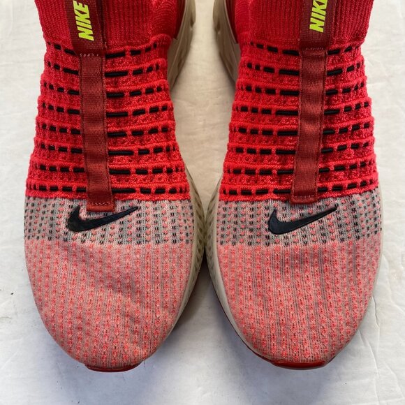 Nike Phantom React Flyknit Shoes Mens Size 10 Slip On Running DV2145-600 - Picture 13 of 15